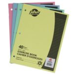 Hilroy Exercise Book - 3 Hole No Coil 8mm  Ruled - 40 Pages   27.6 x 21.3cm