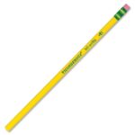 12 Tri-Write Ticonderoga Pencils w/ Eraser (small diameter) 12/Pk