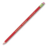 Red Ticonderoga Erasable Checking Pencil