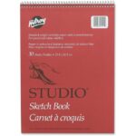 Studio Sketch Book, Top Coil - 30 Pages  9"x 12"