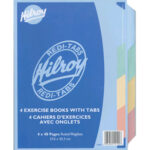 Redi-Tab 40 Page Ruled Exercise Book - 4/pkg