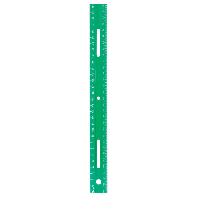 Clear Plastic 30 Cm Ruler Cm mm Markings Custom School Supplies