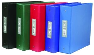 3" Hilroy Vinyl Binder w/Inside Pockets