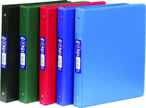 1" Hilroy Vinyl Binder (no pockets)