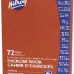 Hilroy 12901R - 8mm Ruled - 72 Page Scribbler  9"x 7"