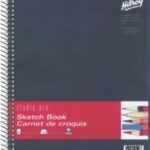 Studio Pro Sketch Book, Coil - 100 Pages 8.5"x 11" 50lb paper