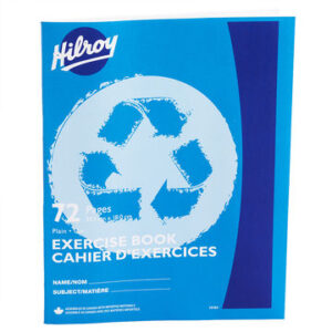 Hilroy 12154R - Plain 72 Page Scribbler 9"x 7"