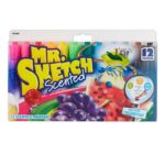 12 Mr Sketch Scented Broad Tip Markers