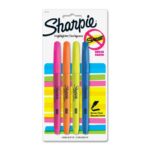 4 Sharpie Accent Highlighters - Assorted Colors