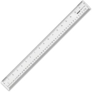 Flexible Clear Plastic  30 cm Ruler - cm,mm,dm
