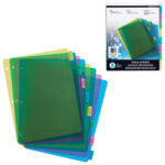 Poly Index Dividers - 8 tabs