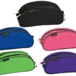 Dual  Zipper Soft Pencil Case