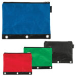 3 Ring Nylon Pencil Case