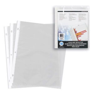 Sheet Protectors - 10 pack, Matte